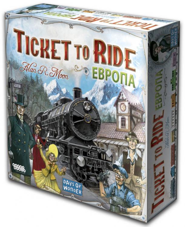 Настольная игра Ticket to Ride: Европа Hobby world  